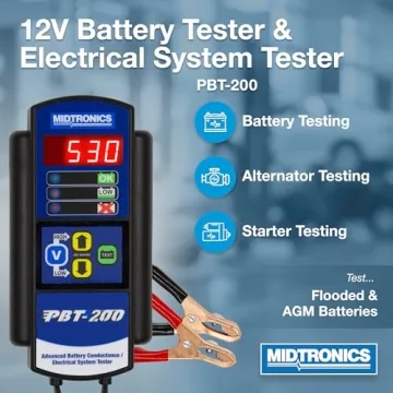 Midtronics 12V Battery Diagnostic Tool for Automotive Testing