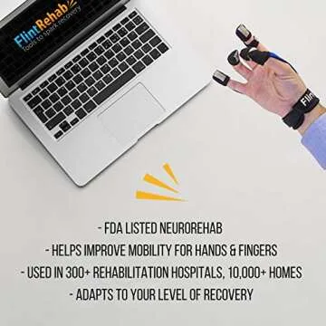FlintRehab Music Glove for Hand Rehabilitation Therapy