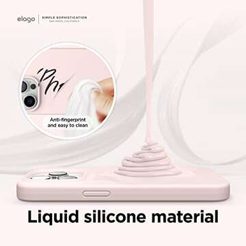 elago iPhone 14 Pro Max Liquid Silicone Case - Safe & Stylish Protection