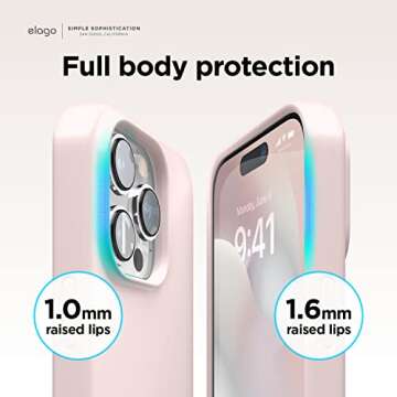 elago iPhone 14 Pro Max Liquid Silicone Case - Safe & Stylish Protection