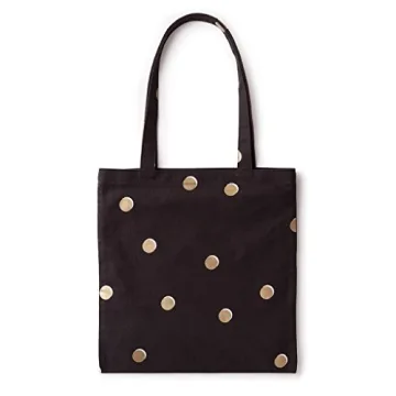 Kate Spade New York Cute Canvas Tote Bag for Women - Polka Dot Style, Durable & Stylish