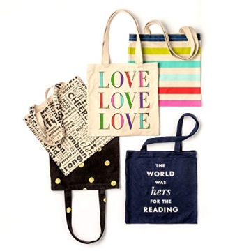 Chic Kate Spade Canvas Tote Bag for Women - Polka Dot Design