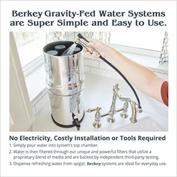 Royal Berkey 3.25 Gallon Countertop Water Filter System
