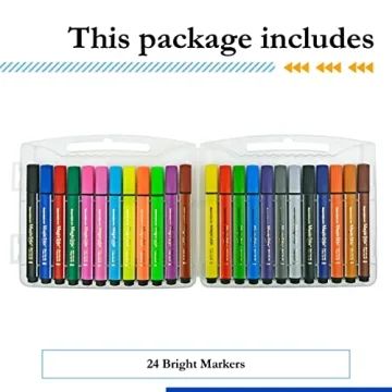The Pencil Grip Magic Stix Markers for Kids - 24 Pack