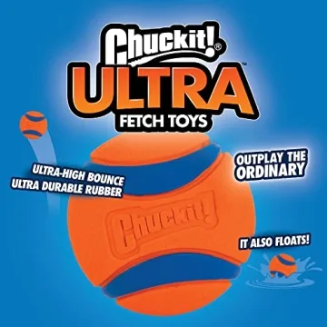 Chuckit Ultra Ball Dog Toy Small 2 Inch Pack of 2