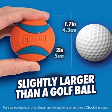 Chuckit Ultra Ball Dog Toy Small 2 Inch Pack of 2
