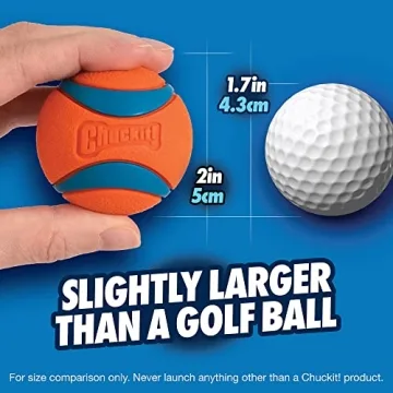 Chuckit Ultra Ball Dog Toy Small 2 Inch Pack of 2