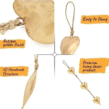 Vintage Metal Heart Wall Art Romantic Rustic Decor