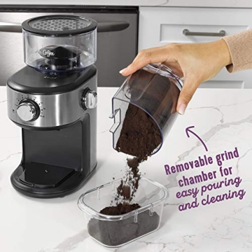 Mr. Coffee Burr Grinder 18 Presets Stainless Steel