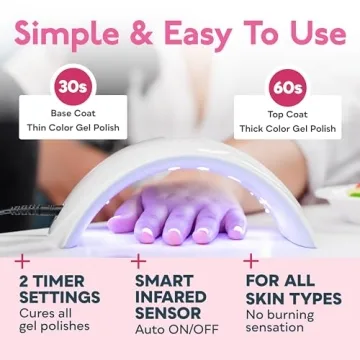 Professional SUNUV Nail Lamp for Quick and Safe Drying
