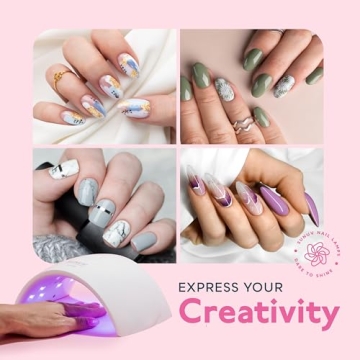 Professional SUNUV Nail Lamp for Quick and Safe Drying