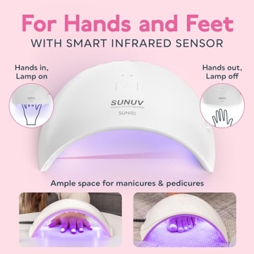Professional SUNUV Nail Lamp for Quick and Safe Drying