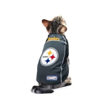 Littlearth Steelers NFL Pet Jersey for Game Day Fun