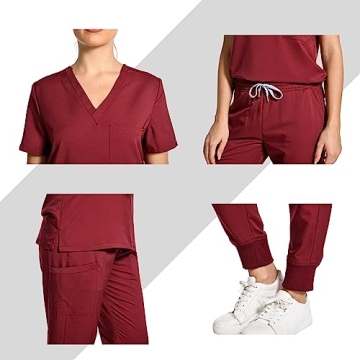 Stylish PuriPure Scrubs Set for Women Nurse Uniform