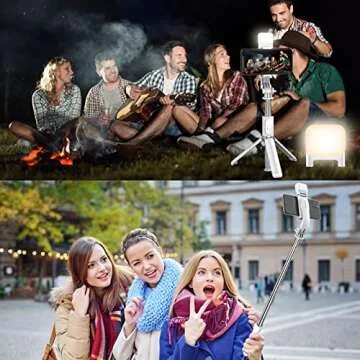 Buy the Best Selfie Stick with Fill Light Today