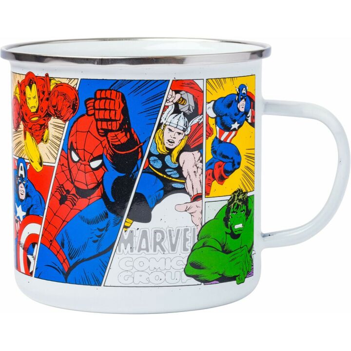 Avengers Camper Coffee Mug - Retro Marvel Design