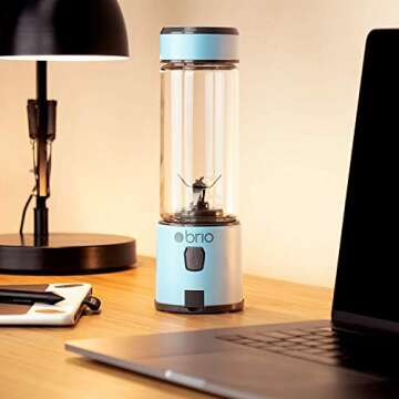 Brio USB Blender - Portable Glass Blender for Healthy Lifestyle