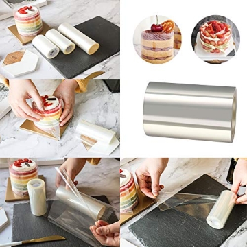 Gustdoor Cake Acetate Collars for Stunning Desserts
