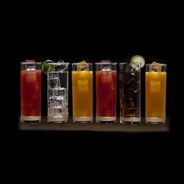LEMONSODA Premium Highball Glass Set of 6 for Cocktails