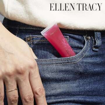 ELLEN TRACY Pamper Your Lips with Ellen Tracy Lip Balm Set - 4-Piece Rosy Nudes Collection for Nourished and Beautiful Lips - Moisturizing Lip Care Kit