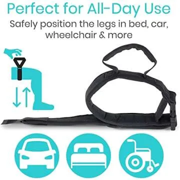 Vive Thigh Lifter Strap - Pull Up Assistance Band for Limited Mobility