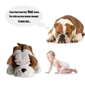 Cozy Fuzzy Winter Bulldog Slippers for Adults & Kids, Cute & Comfortable