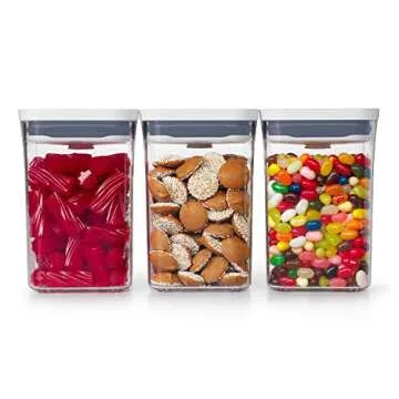 OXO Good Grips POP Container Set - 4-Piece Kitchen Organization - Airtight Food Storage