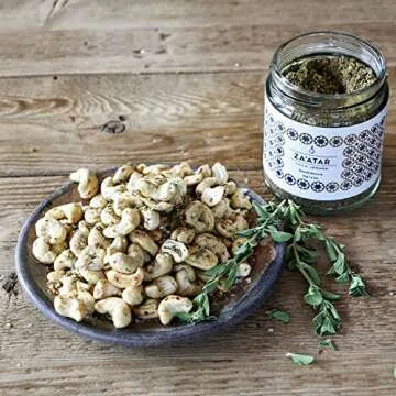 Villa Jerada, Za'atar with Hyssop (Zaatar/Zatar/Zahtar), Sourced From Palestinian & Israeli Women Working Beyond Borders to “Spread The Love”, 3.2 oz (Pack of 1)