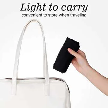 SATINIOR 4 Pairs Cooling Shawl Arm Sleeves with Finger Hole Anti-UV Arm Sleeves for Women Golfing Driving (Black, White) (Vest)