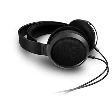 Philips Fidelio X3 Professional Studio Monitor Headphones for Recording & Mixing Wired Over The Ear Open-Back Headphones, Multi-Layer 50mm Diaphragms, Hi-Res Music Studio Headset, Premium Finishing