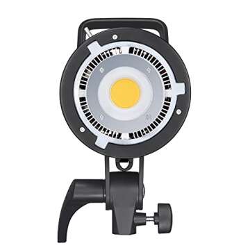 Godox SL100D Daylight LED Video Light, 100W 5600K 32100Lux @1M CRI 96+TLCI 97+ Bowens Mount COB LED Continuous Light, 8 FX Effects 0-100% Brightness Studio Light with RC-A6 Remote