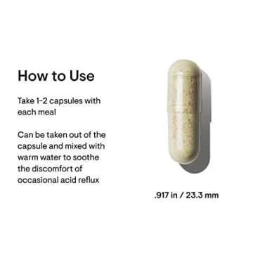 THORNE GI Relief - Digestion Supplement Supports Gut Health & Bloating Relief - Made with Marshmallow Root Extract & Digestive Enzymes - 180 Capsules - 90 Servings