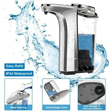 PZOTRUF Touchless Soap Dispenser with Infrared Sensor
