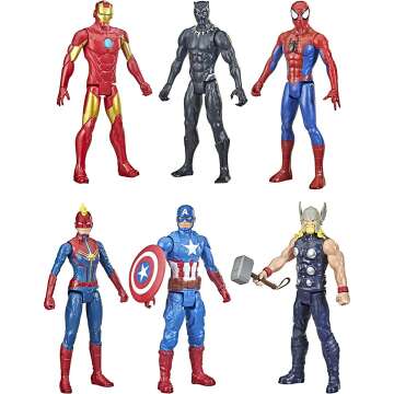 Marvel Hero 6-Figure Pack for Superhero Collectors