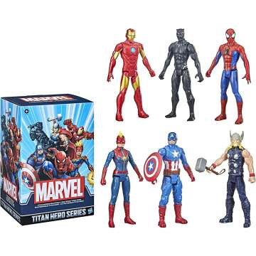 Marvel Hero 6-Figure Pack for Superhero Collectors