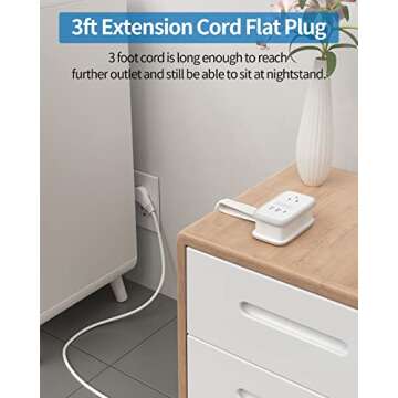 USB C Travel Power Strip, NTONPOWER Flat Plug Power Strip with 3ft Wrapped Around Extension Cord, 2 Outlets 3 USB Ports(1 USB-C) Cruise Ship Approved, Compact for Hotel, Travel Essentials Must Have