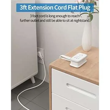 USB C Travel Power Strip, NTONPOWER Flat Plug Power Strip with 3ft Wrapped Around Extension Cord, 2 Outlets 3 USB Ports(1 USB-C) Cruise Ship Approved, Compact for Hotel, Travel Essentials Must Have