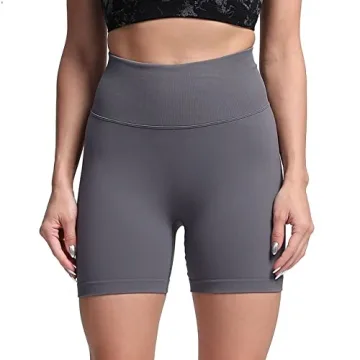 Aoxjox Women's Scrunch High Waisted Workout Shorts