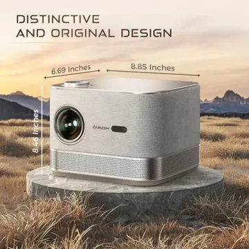 AURZEN BOOM 3 Smart 4K Projector with WiFi & Bluetooth