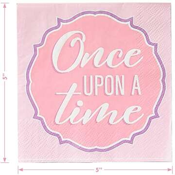 Princess Tableware Set - Pink & Gold Carriage Decor