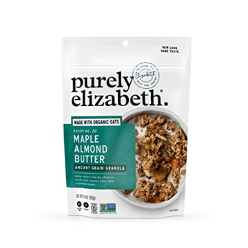 Delicious Purely Elizabeth Maple Almond Butter Granola, Organic & Gluten-Free