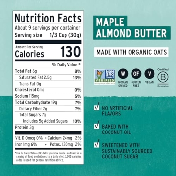 Indulge in Purely Elizabeth Maple Almond Butter Granola