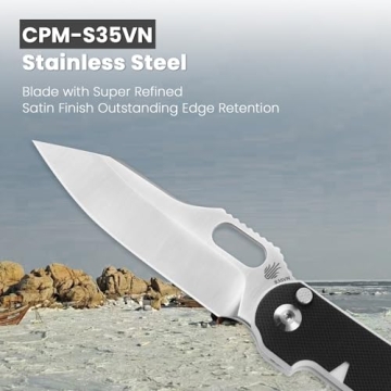 Kizer Cormorant EDC Folding Knife with S35VN Steel