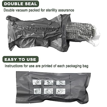 Upgrade Israeli Style Emergency Bandage 2-Pack for First Aid