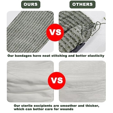 Upgrade Israeli Style Emergency Bandage 2-Pack for First Aid