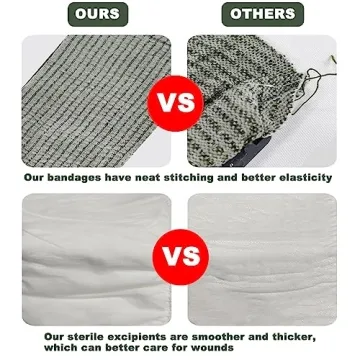 Upgrade Israeli Style Emergency Bandage 2-Pack for First Aid