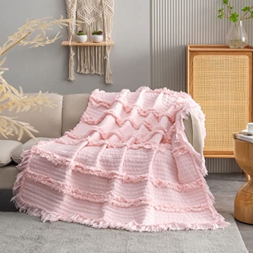 Ultra Soft Quilted Throw Blanket for Cozy Living