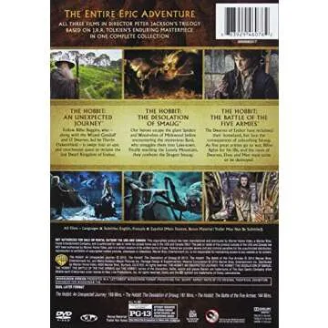 The Hobbit: Motion Picture Trilogy on DVD - Epic Fantasy Adventure