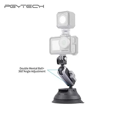 Strong Suction Cup Mount for GoPro and DJI Cameras