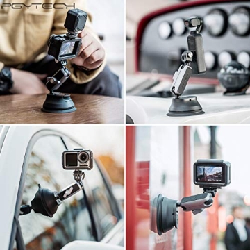 Strong Suction Cup Mount for GoPro and DJI Cameras